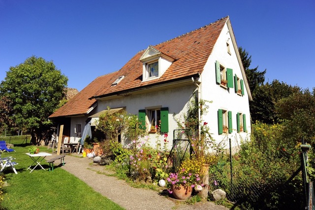 Haus mit Garten in der Dietenbachstrae.  | Foto: Thomas Kunz