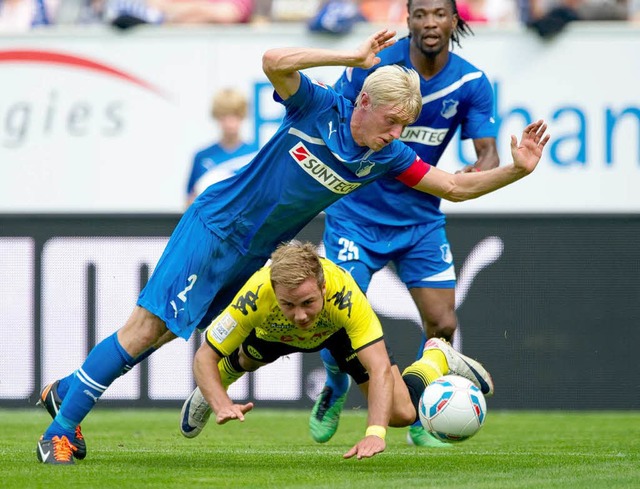Andreas Beck bleibt bis 2014 in Hoffenheim.  | Foto: dpa