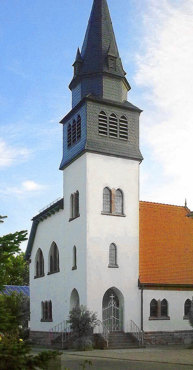 Die evangelische Kirche in Endingen so... ob es noch 2011 klappt, ist fraglich.  | Foto: Martin Wendel