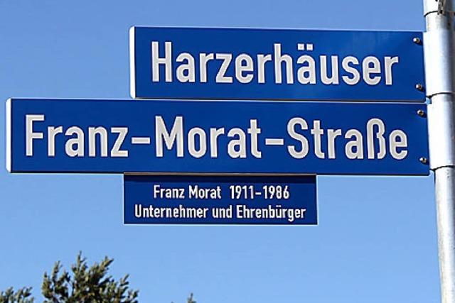 Franz Morat wegweisend