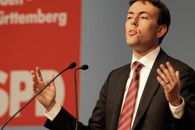 Schmid bleibt SPD-Chef und bekennt sich zu Grün-Rot