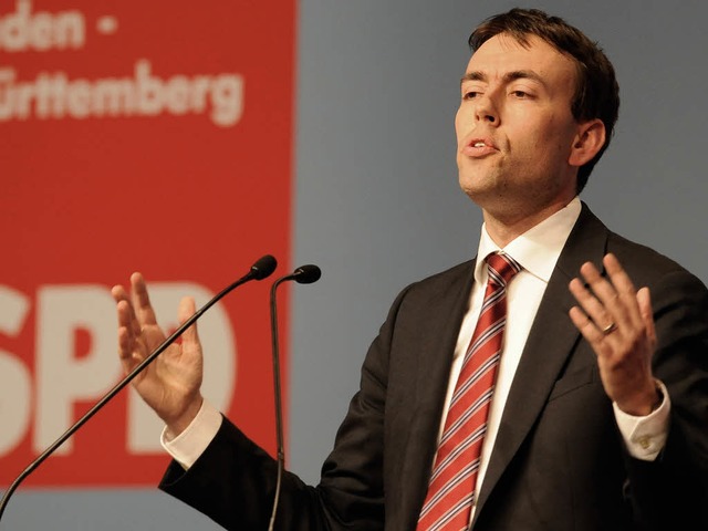 &#8222;Kein Bahnhof ist es wert, den g...n&#8220;: Nils Schmid, SPD-Landeschef   | Foto: dpa