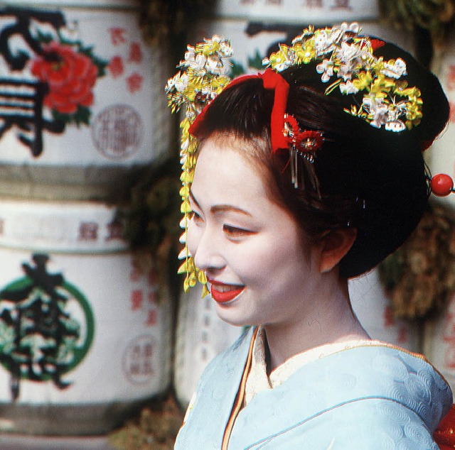 Nichts fr Quereinsteiger: Geisha ist ein sehr traditioneller Beruf.    | Foto: gms