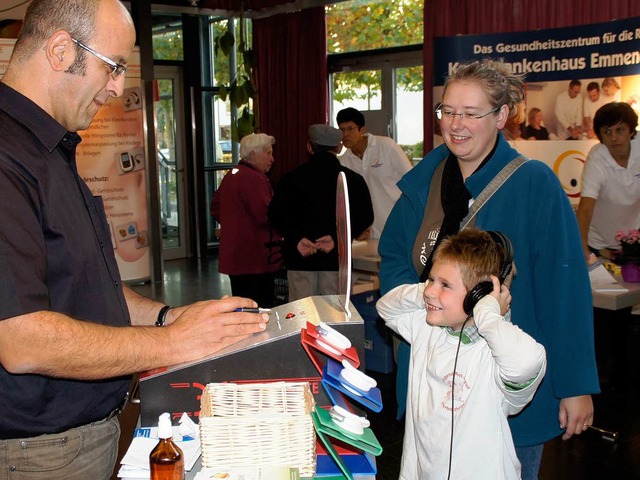 Wellness und Gesundheit in Herbolzheim...ern Informationen, Beratung und Tests.  | Foto: Ilona Huege