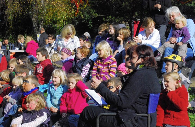 Kinder hatten ihre helle Freude am Spi...in Langenau &#8211; aber auch Eltern.   | Foto: Edgar Steinfelder