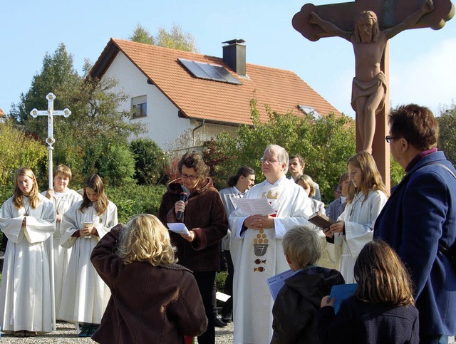 Das Kirchweihfest wurde in Eichsel gefeiert.  | Foto: Petra Wunderle