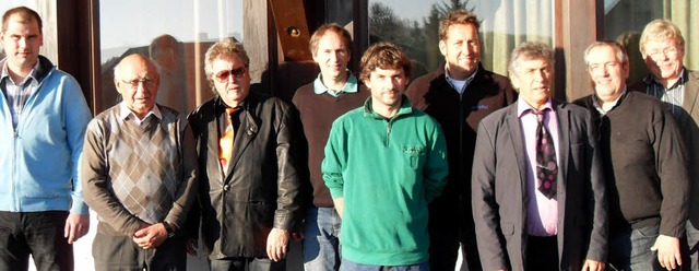 Zum Kegelclub gehren im Jubilumsjahr...nger und Wolfgang Pollex (von links).   | Foto: Siegfried Krex