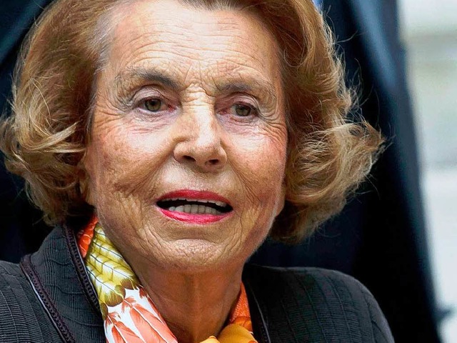 L&#8217;Oral-Milliardrin Liliane  Bettencourt wird entmndigt  | Foto: dpa