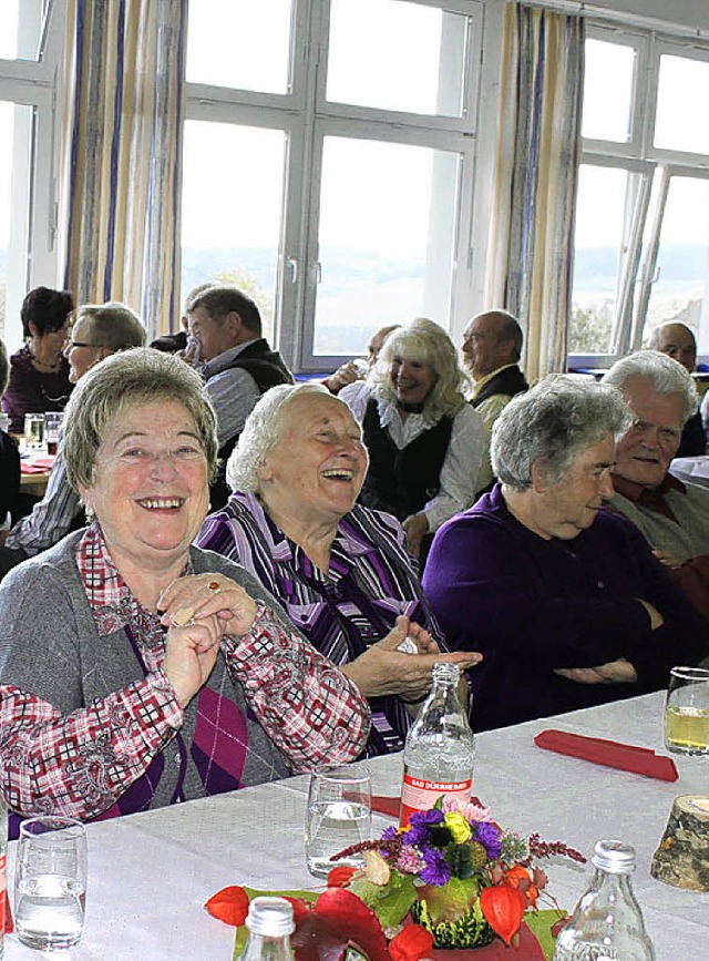 Allerhand zum Lachen und Schmunzeln wu...ltennachmittag in der Schule geboten.   | Foto: frie