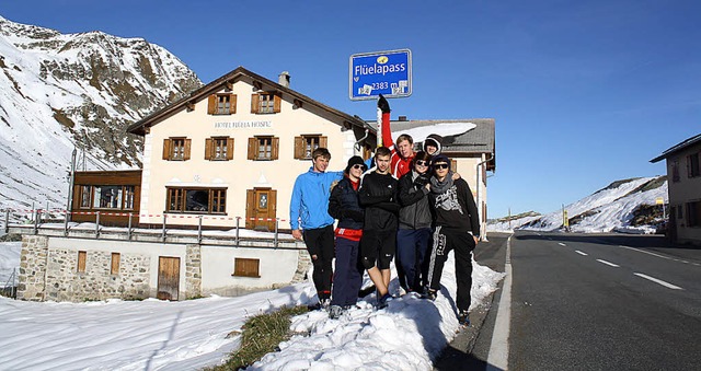 Auf der Hhe: Benedikt Nickel, Marika ...an Krimmer, Ingo Schemmer (von links).  | Foto: bz