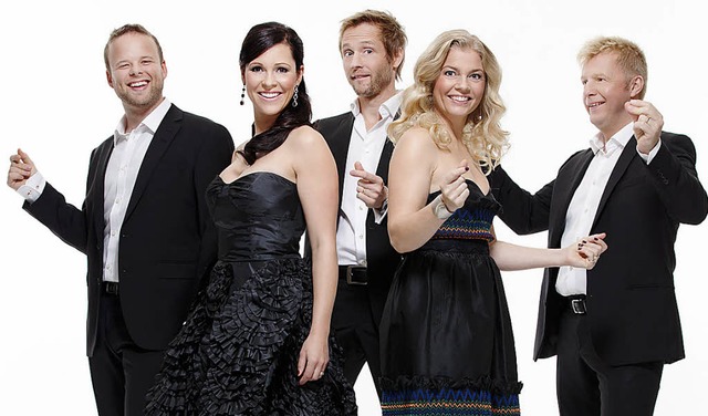 Knnen auch swingen wie Count Basies Bigband: The Real Group   | Foto: pro