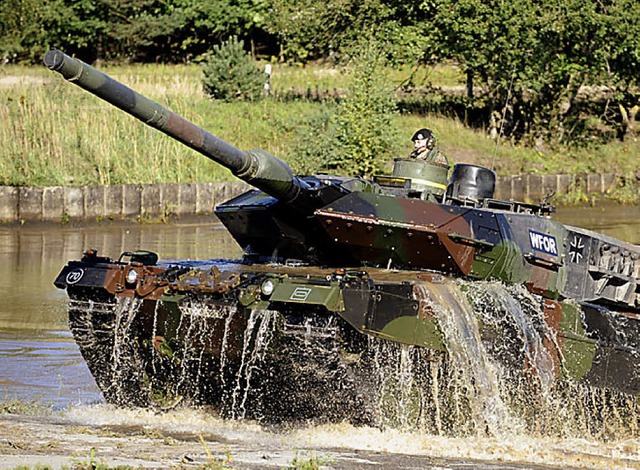 Kampfpanzer Leopard II   | Foto: DAPD