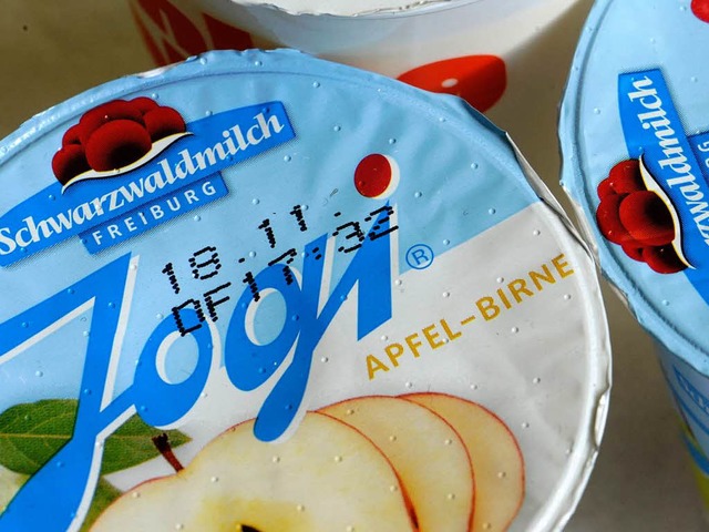 Diese Joghurts kann man wahrscheinlich auch nach dem 18. November noch essen.  | Foto: dapd
