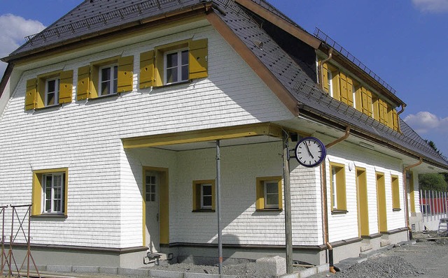 Der Bahnhof Altglashtten-Falkau finde...sten, Einheimischen und Gemeinderten.  | Foto: Liane Schilling