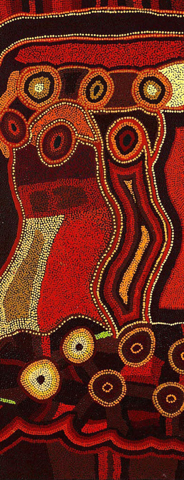Aboriginal Art: Bilder wie dieses der ... Sisters&#8220; werden zu sehen sein.   | Foto: Privat