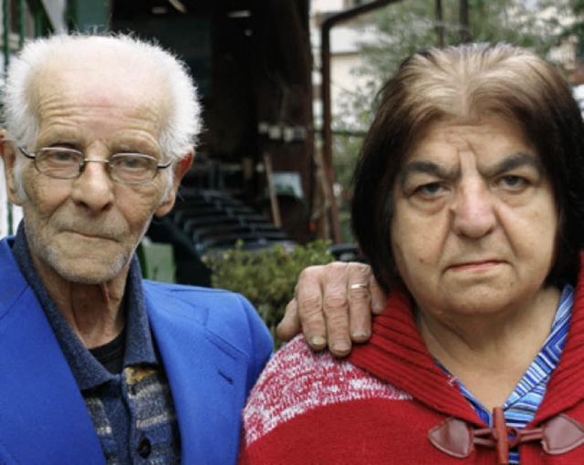 50 Jahre verheiratet: Leonardo und Caterina Scavone   | Foto: U. Le Bras