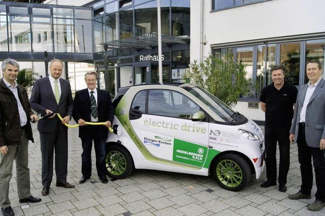 Werkhof unterwegs mit Elektro-Smart