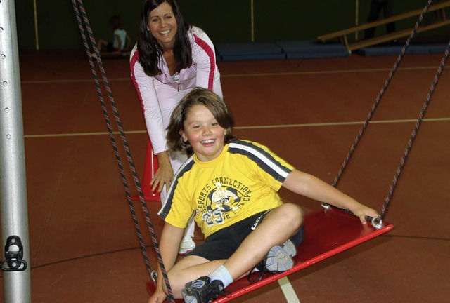 Sport macht Spa: Der Hallensporttag d...ihermattenschule lieferte den Beweis.   | Foto: Susanne Kanele