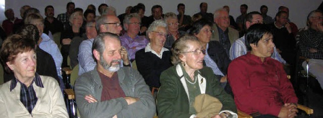 Reges Interesse begleitet die Informat...d Diskussion im Kurhaus Hinterzarten.   | Foto: Alexandra Wehrle