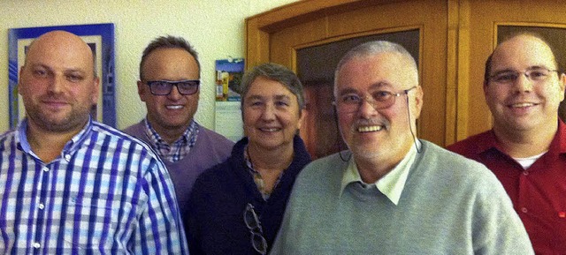 Der neu formierte Vorstand: (von links...in, Fred Kletzin und Patric Stippich.   | Foto: bz