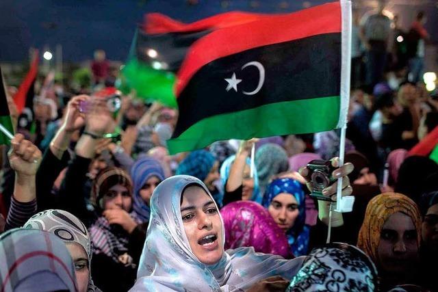Libyen vor Befreiungsfeier