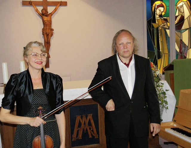 Klassische Kostbarkeiten boten Ivetta ...Konzert im Bad Sckinger  Marienhaus.   | Foto: Hrvoje Miloslavic
