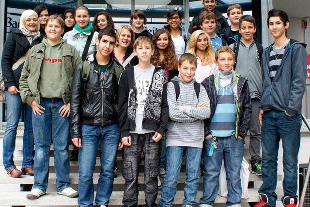 Fotos: Zischup-Klassen bei der BZ