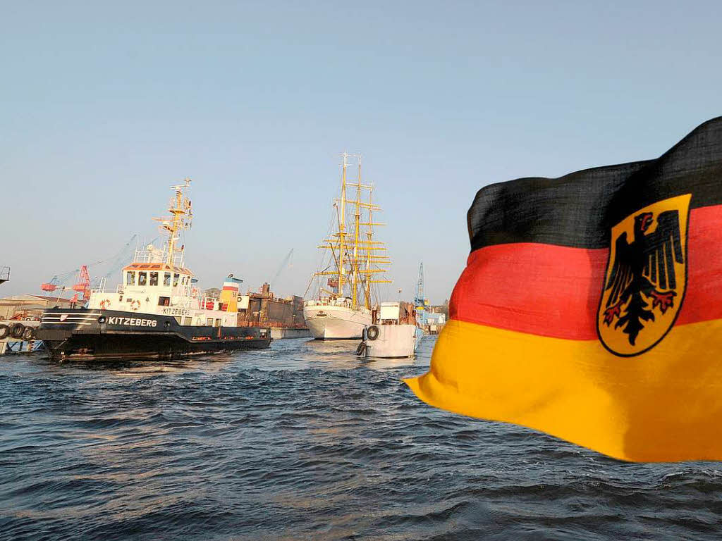 Drei Masten, 2000 Tonnen Verdrngung und 222 Mann Besetzung: Die Gorch Fock ist das einzige Segelschiff der deutschen Marine.