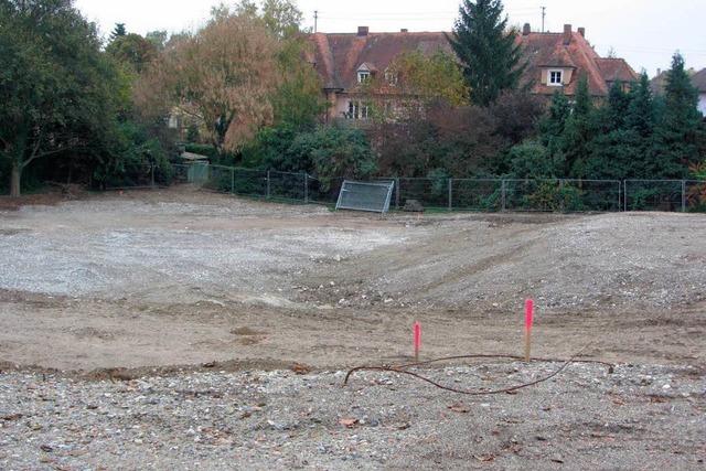 Das alte Pflegeheim ist abgerissen