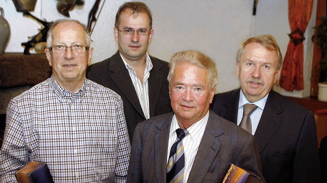 Ehrungen bei der CDU (von links): Bern... Weber, Landolin Krz und Helmut Rau.   | Foto: heidi fssel
