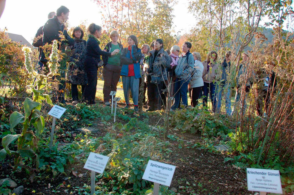 Viel Zuspruch fanden die 1. Badischen Krutertage in der neu renovierten Klosterscheune in Oberried.