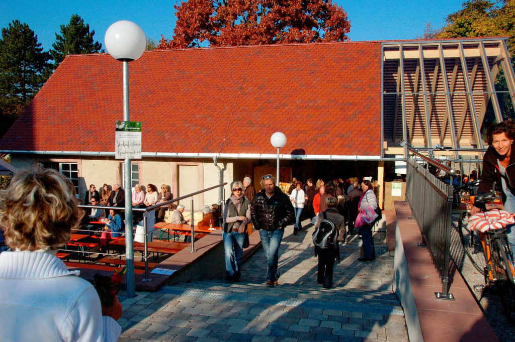 Viel Zuspruch fanden die 1. Badischen Krutertage in der neu renovierten Klosterscheune in Oberried.