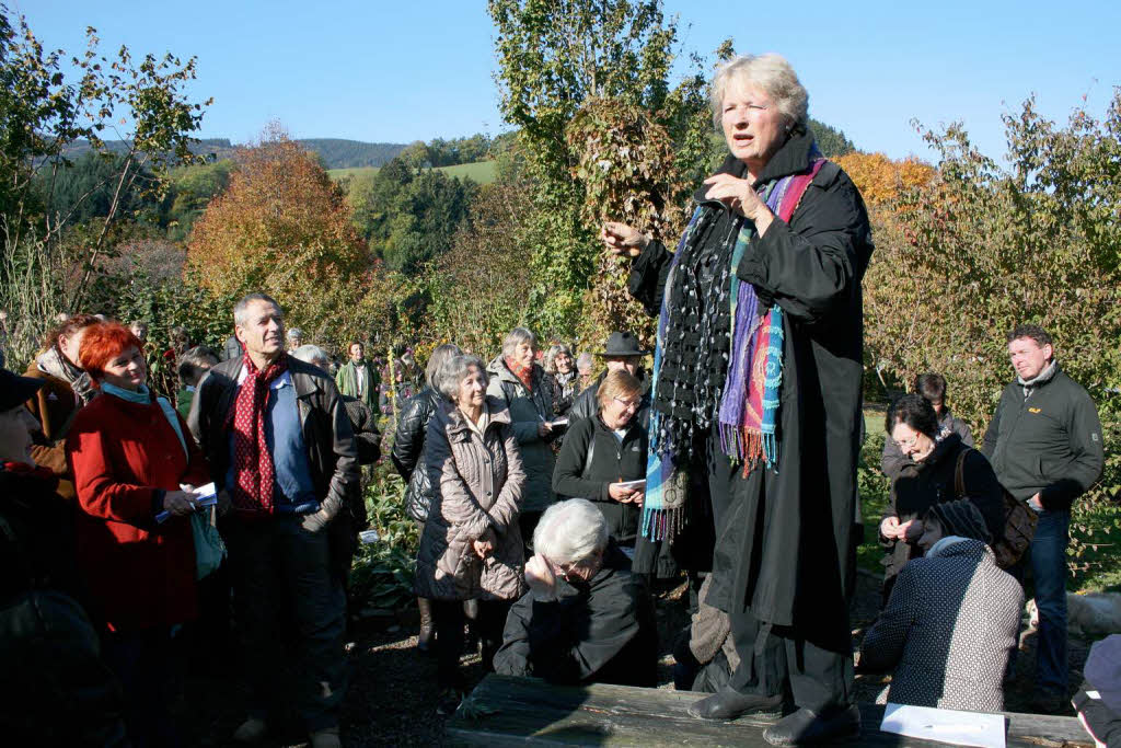 Viel Zuspruch fanden die 1. Badischen Krutertage in der neu renovierten Klosterscheune in Oberried.