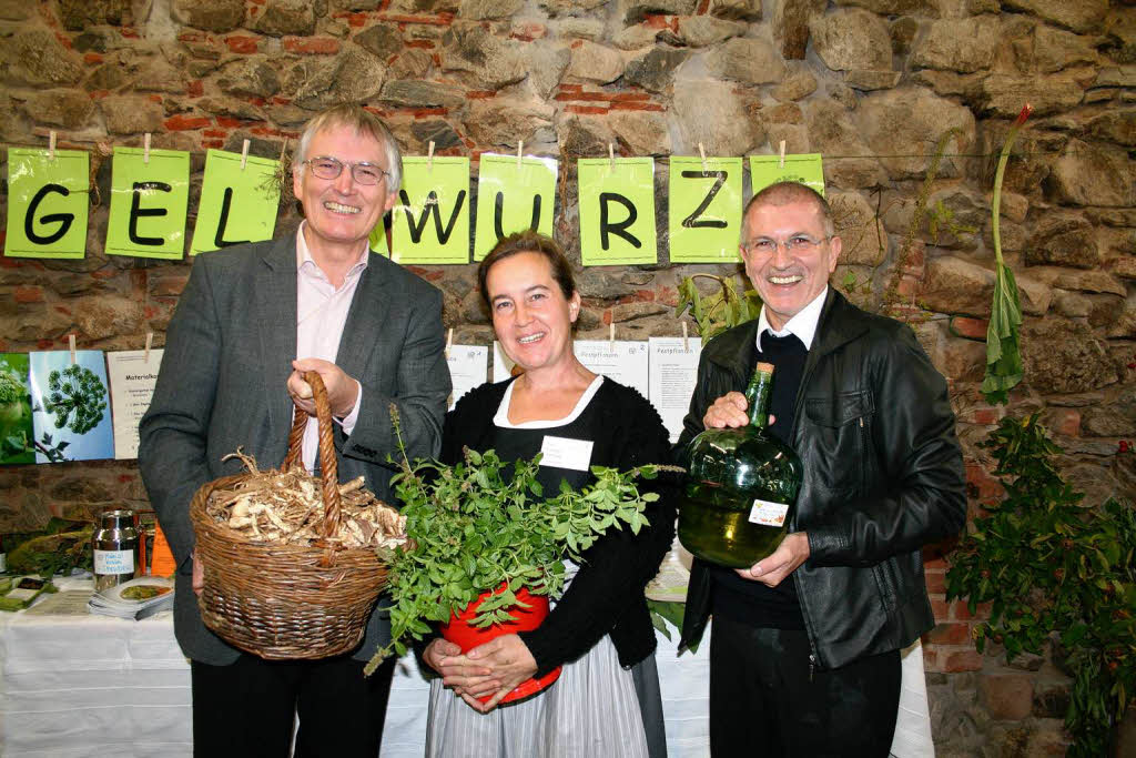 Viel Zuspruch fanden die 1. Badischen Krutertage in der neu renovierten Klosterscheune in Oberried.