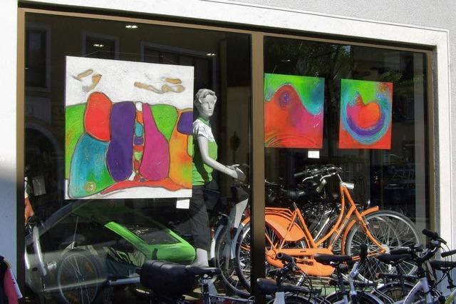 Kunst soll in die Schaufenster