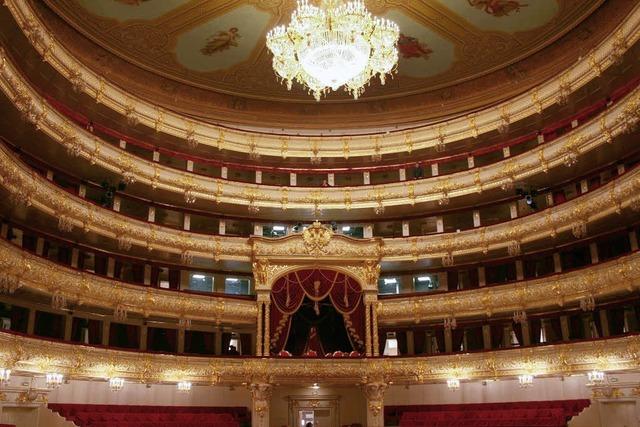Bolschoi-Theater in Moskau: Pomp wie bei den Romanows