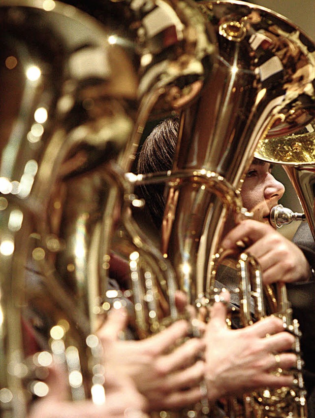 Tenorhrner der Stadtmusik Endingen: D... Wochenende bei Bw-Musix in Balingen.   | Foto: Patrik Mller