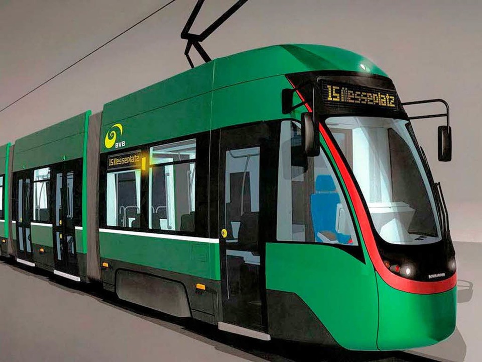 &#8222;Flexity&#8220;-Tram aus Kanada.  | Foto: BVB