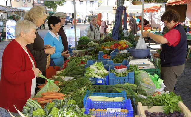 Der Gemeinderat Kirchzarten befasste s... Beschicker fortan auf den Marktplatz.  | Foto: Markus Donner