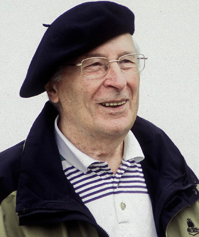 Wird heute 90: Egon Gerbach, aus Bad Sckingen stammender Archologe   | Foto: Karl Braun