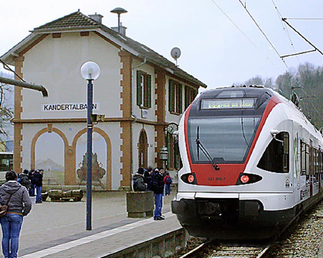 Die Regio-S-Bahn, wie in der Fotomonta...leibt fr die SPD eine Zukunftsvision   | Foto: PRIVAT