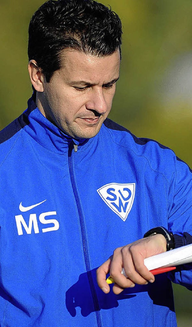 Seine Trainerzeit beim  SV Weil lief ab: Marco Schneider    | Foto: Schn