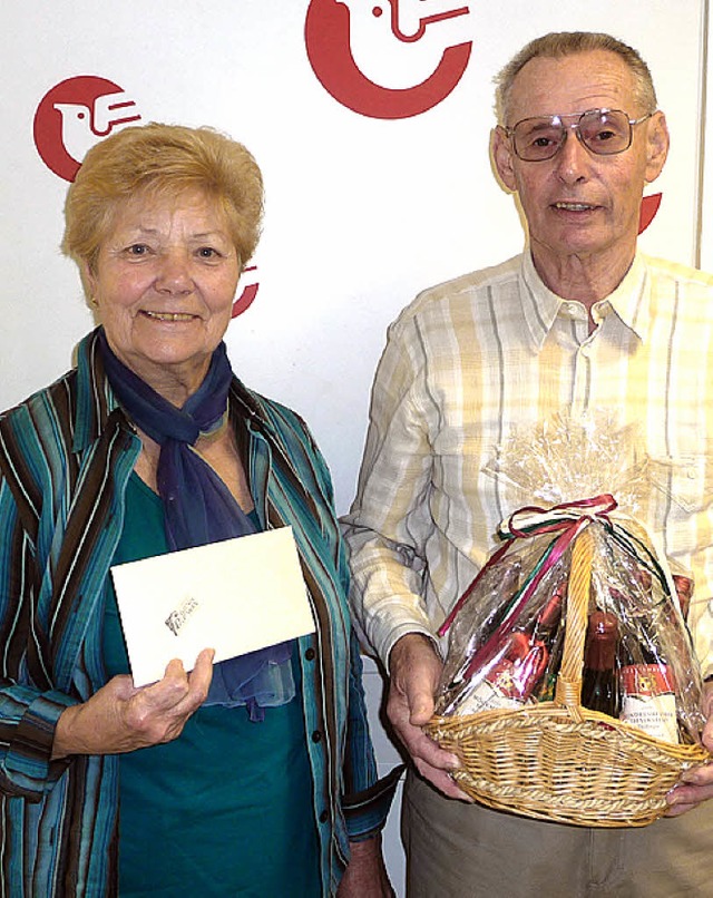 Hannelore und Edmund Baier kommen seit 40 Jahren zum Urlaub nach Dittishausen.   | Foto: Privat