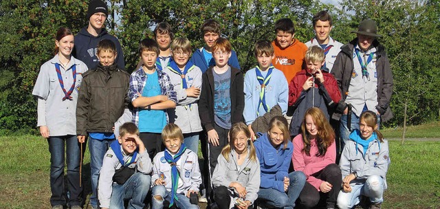 Frh ben sich die Schopfheimer Pfadis...g fr Scouts&#8220; teilgenommen hat.   | Foto: Privat