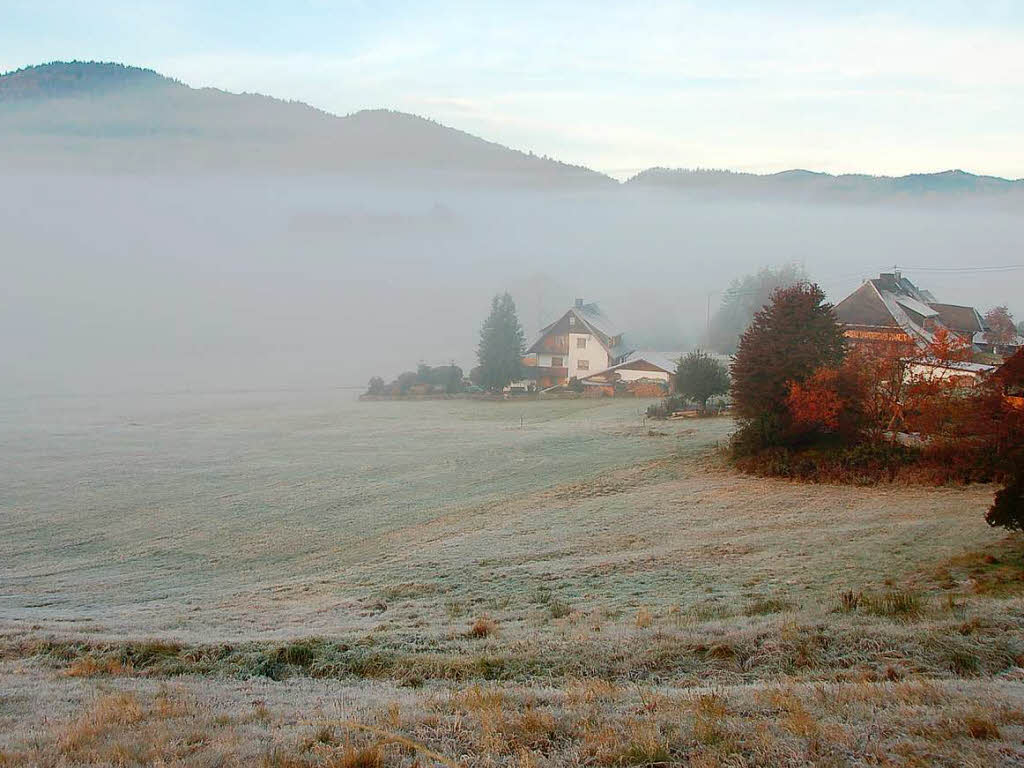 Herbstmorgen in Bernau Herbstmorgen in Bernau