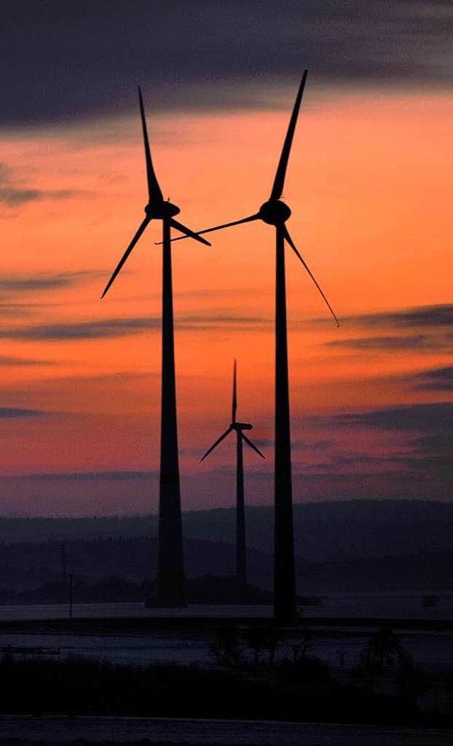 Sonnige Aussichten bei der Windkraft l... &#8211; zum Beispiel nach Mnstertal.  | Foto: dpa
