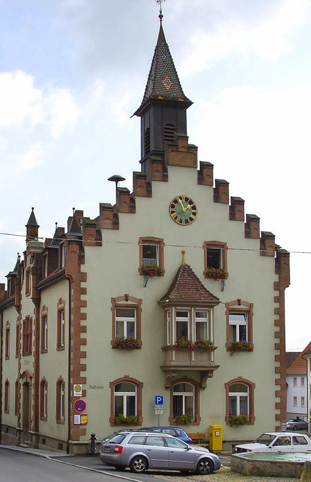 Fr Unruhe sorgt im Sthlinger Rathaus...Darstellung der stdtischen Schulden.   | Foto: S. Barthmes