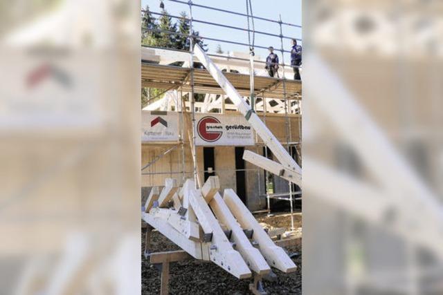 Pavillon am Rmerbad wird knapp fertig