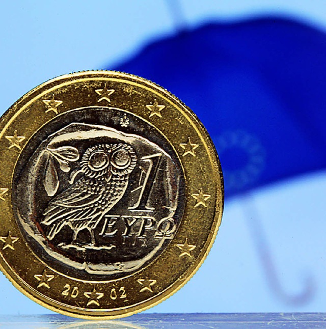 Ist der Rettungsschirm fr den Euro gro genug?  | Foto: DPA