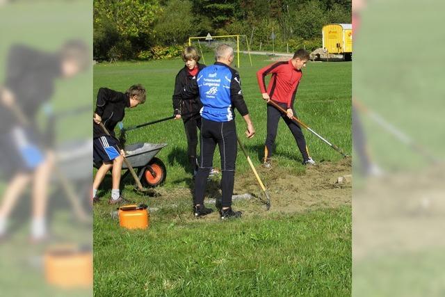 Sportgelnde aufpoliert